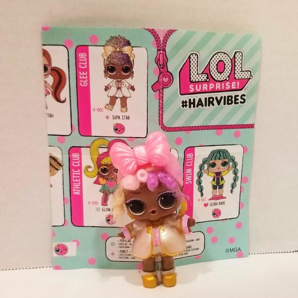 L.O.L. Surprise! Hairvibes "Supa Star" Doll and accessories, EUC - Picture 4 of 11